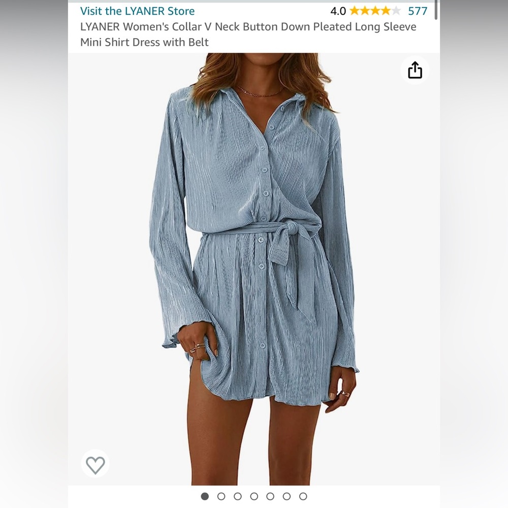 Women’s pleated dress